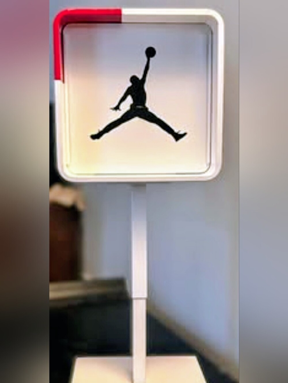 Vintage Jordan "Jumpman" Shoe Store Display Sign